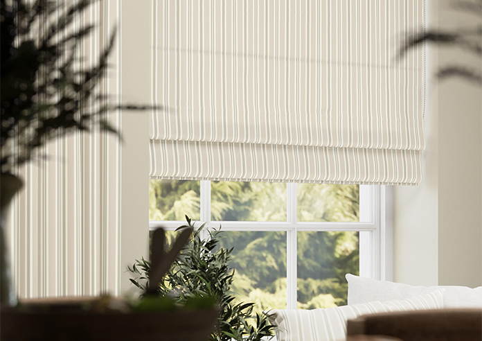 The British Stripe Co. Charles, Dover No.1 - Twist&Fit Roman Blind - Image 5